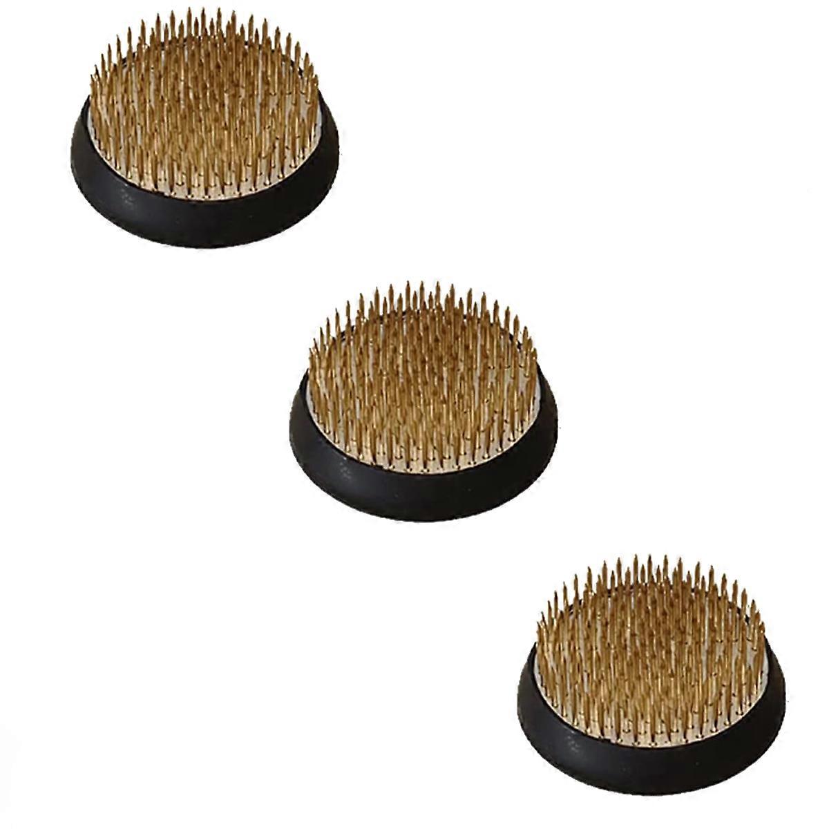 3Pcs Flower Frogs Holder,2Inch Round Flower