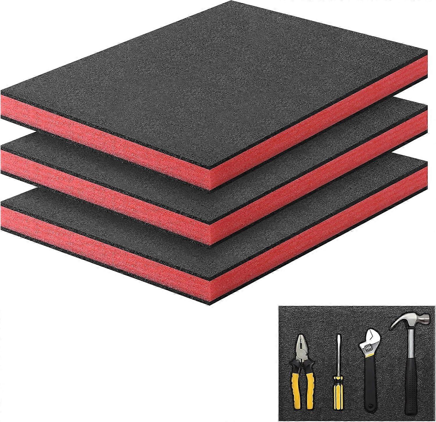 Tool Box Foam Inserts Custom Cut Polyurethane Sheets for Cases Camera Storage Shock Absorption (3)