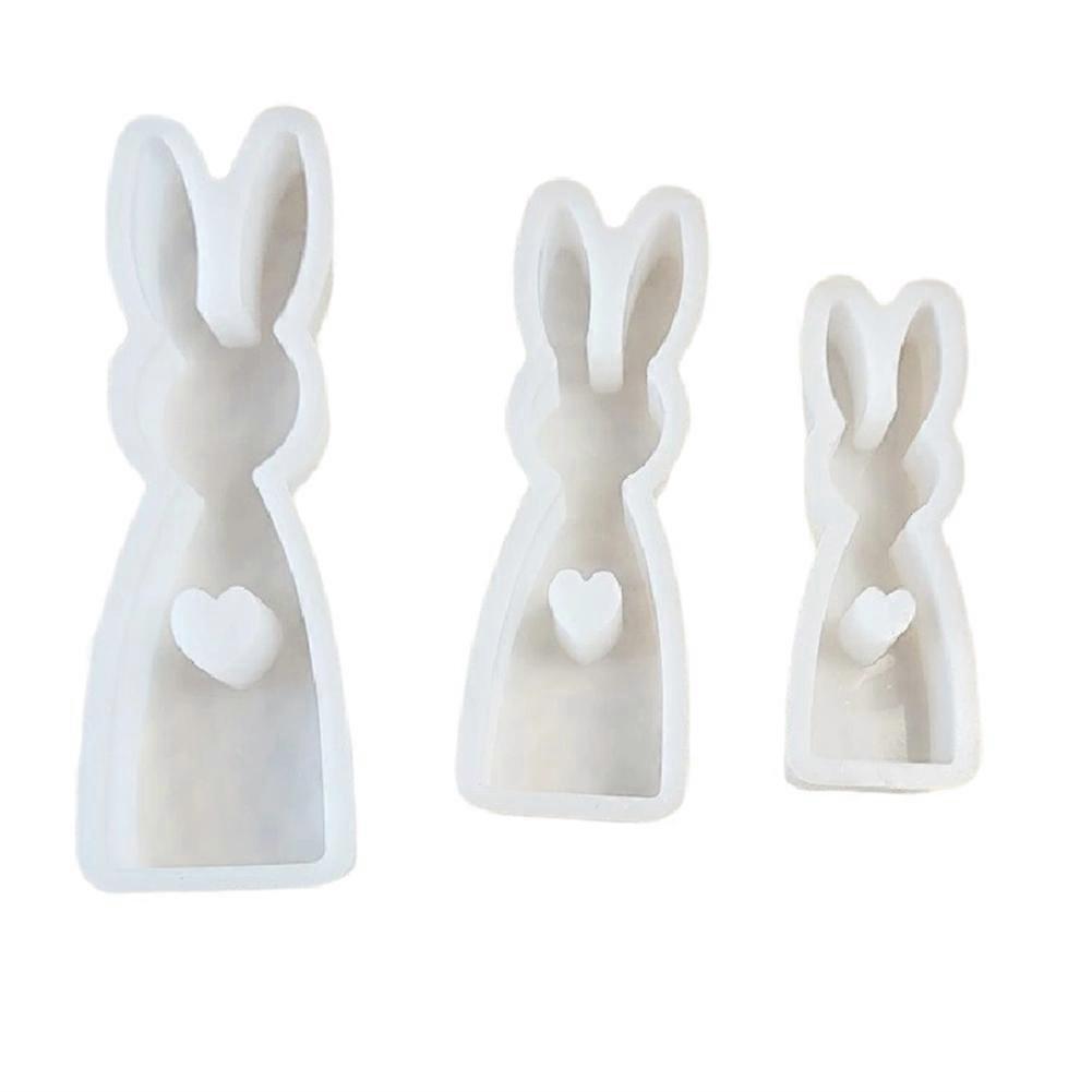 Easter Silicone Mold Desktop RabbitOrnament Silicone Mould
