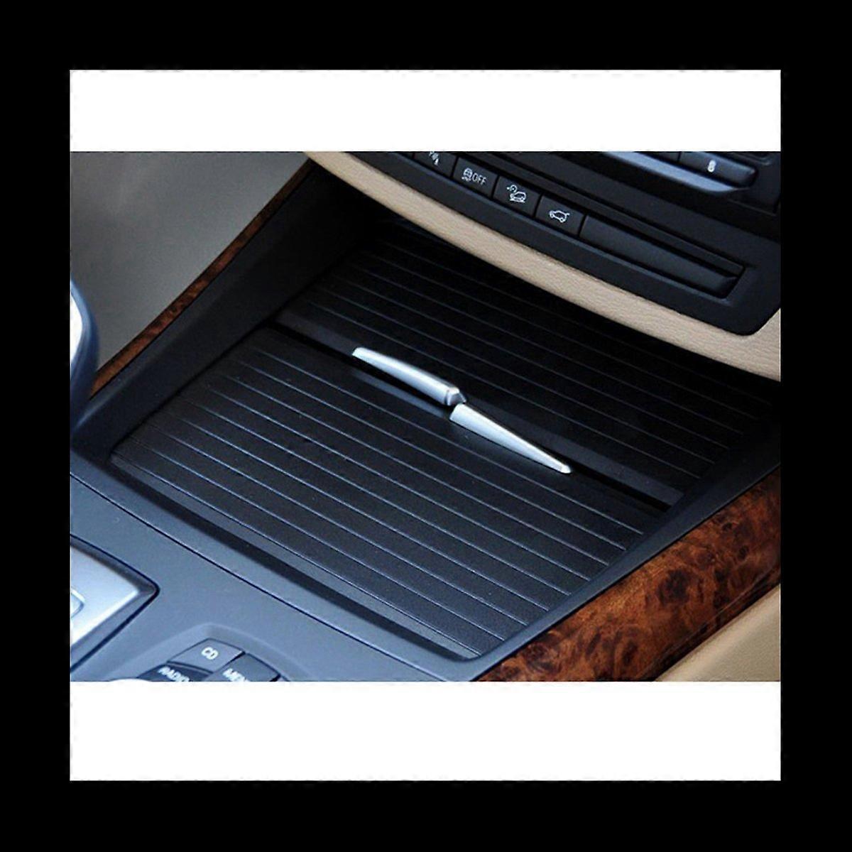 Back Section Center Console Shutter Interior Roller Blind for -BMW X5 X6 E70 E71 E72 Drink Water Cup