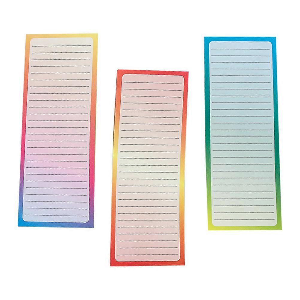 4Pcs Magnetic Notepad for Fridge to Do List Notepad in Assorted Colors