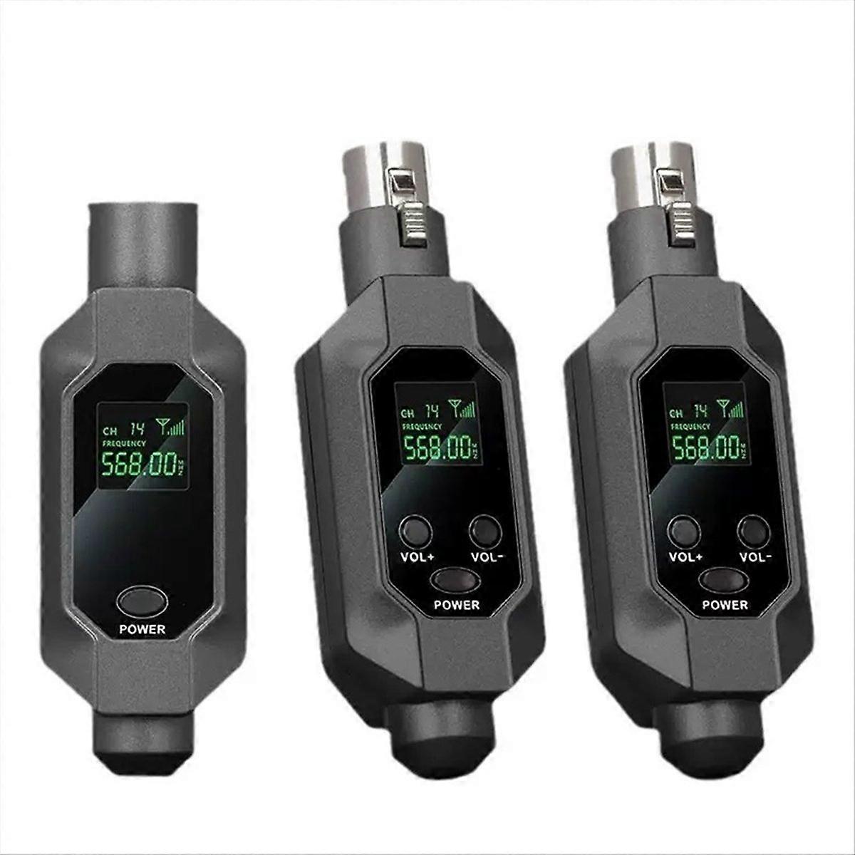 Wireless XLR Transmitter and XLR Receiver