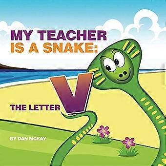 Mijn leraar is een slang De letter V