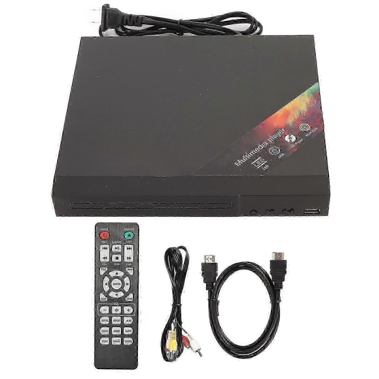 DVD Player HD Multimedia Interface AV Output Remote Control All Region CD DVD Multimedia Player