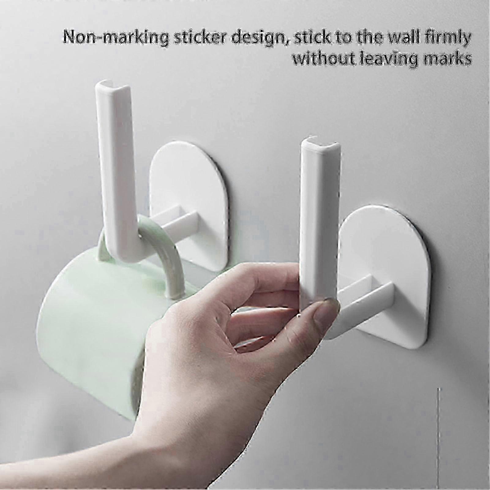 Towel Rack Kitchen Wall Mounted Space Saving Paper Roll Holder Under