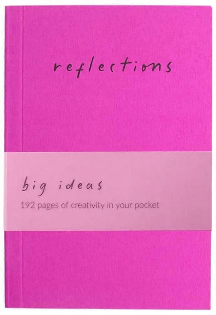 Caroline Gardner A6 Thin Softback Notebook - Fuchsia Pink