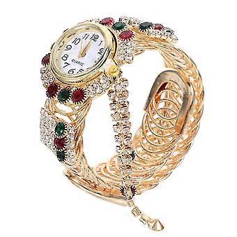 Quartz Bracelet Watch for Women Wear 3Pcs Alloy Creative Fashion Accessory