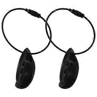 2 stk Flying Disc Clip Liten Flying Disc Buckle Bærbar Flying Disc Holder Praktisk Flying Disc Carrier