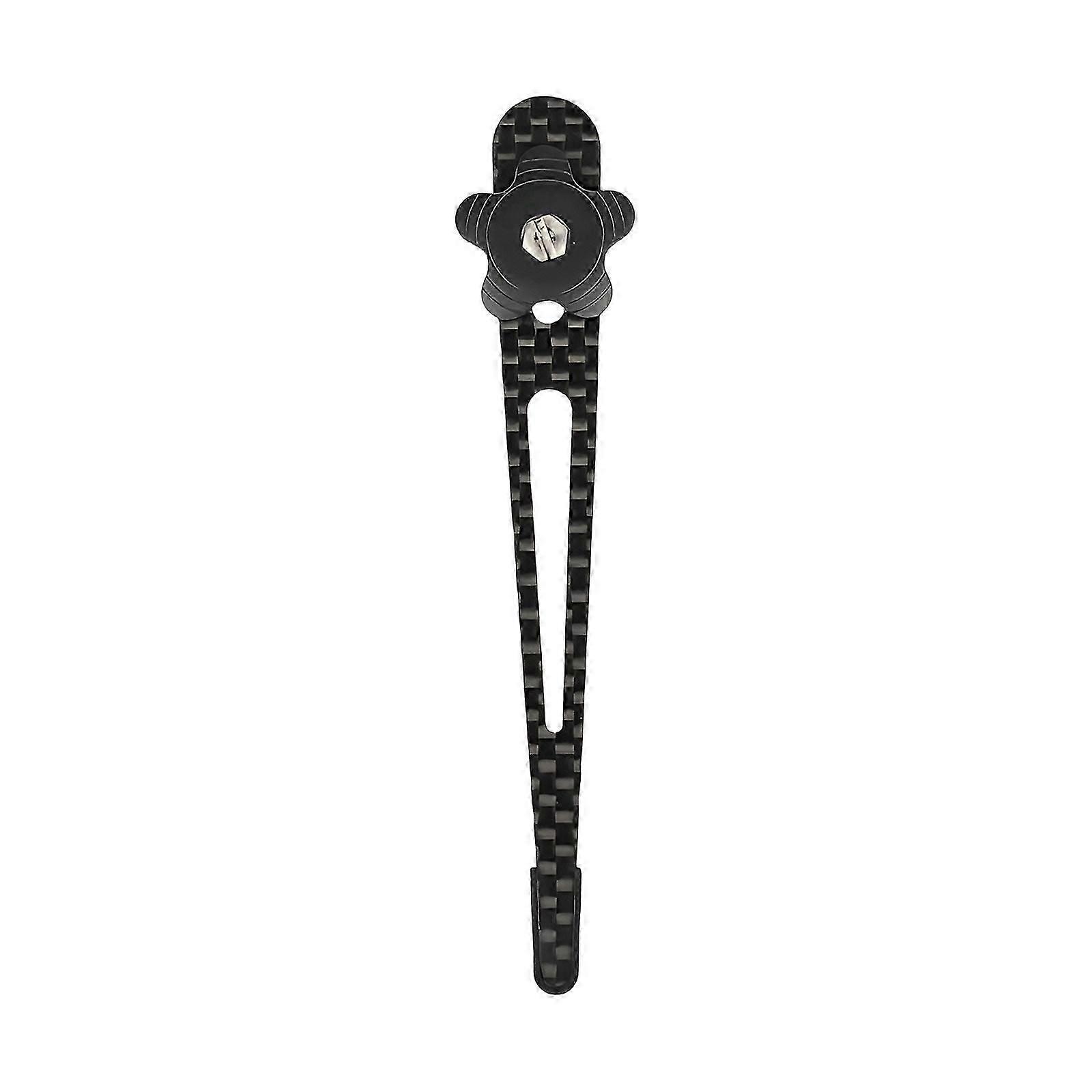 Black/Red Aluminum & Carbonfiber Adjustable Tension Device For Consistent Release Timing