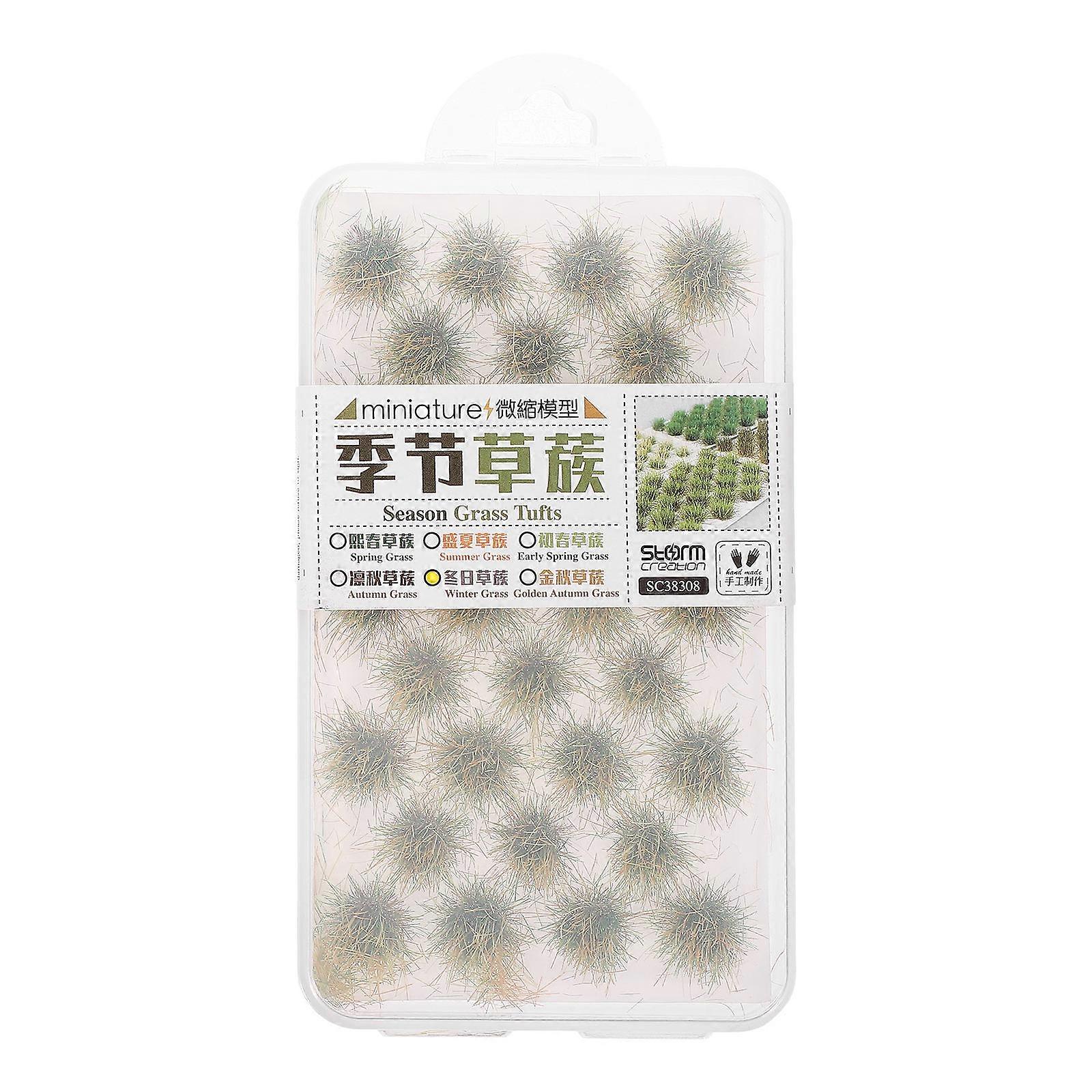Simulation Grass Model Miniature Grass Tufts for Landscape 1Set