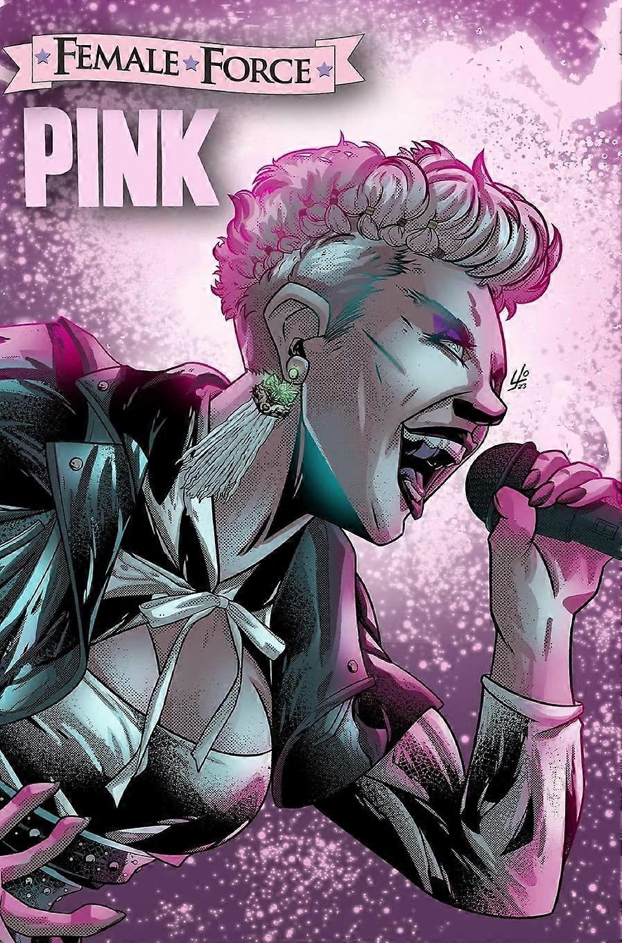Female force pink