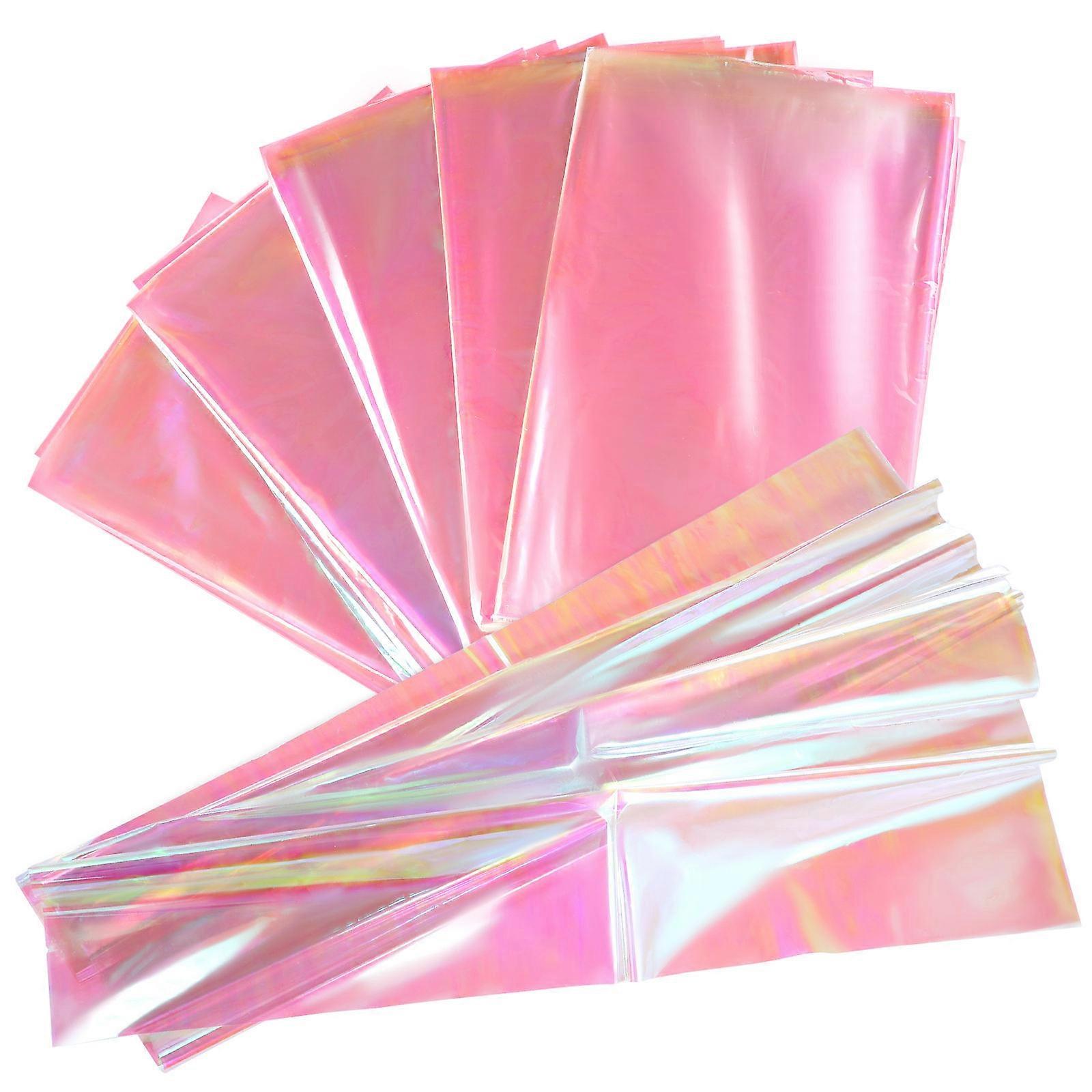 Cellophane Wrap Iridescent 40 Sheets Gift Wrap Papers for Object Wrapping