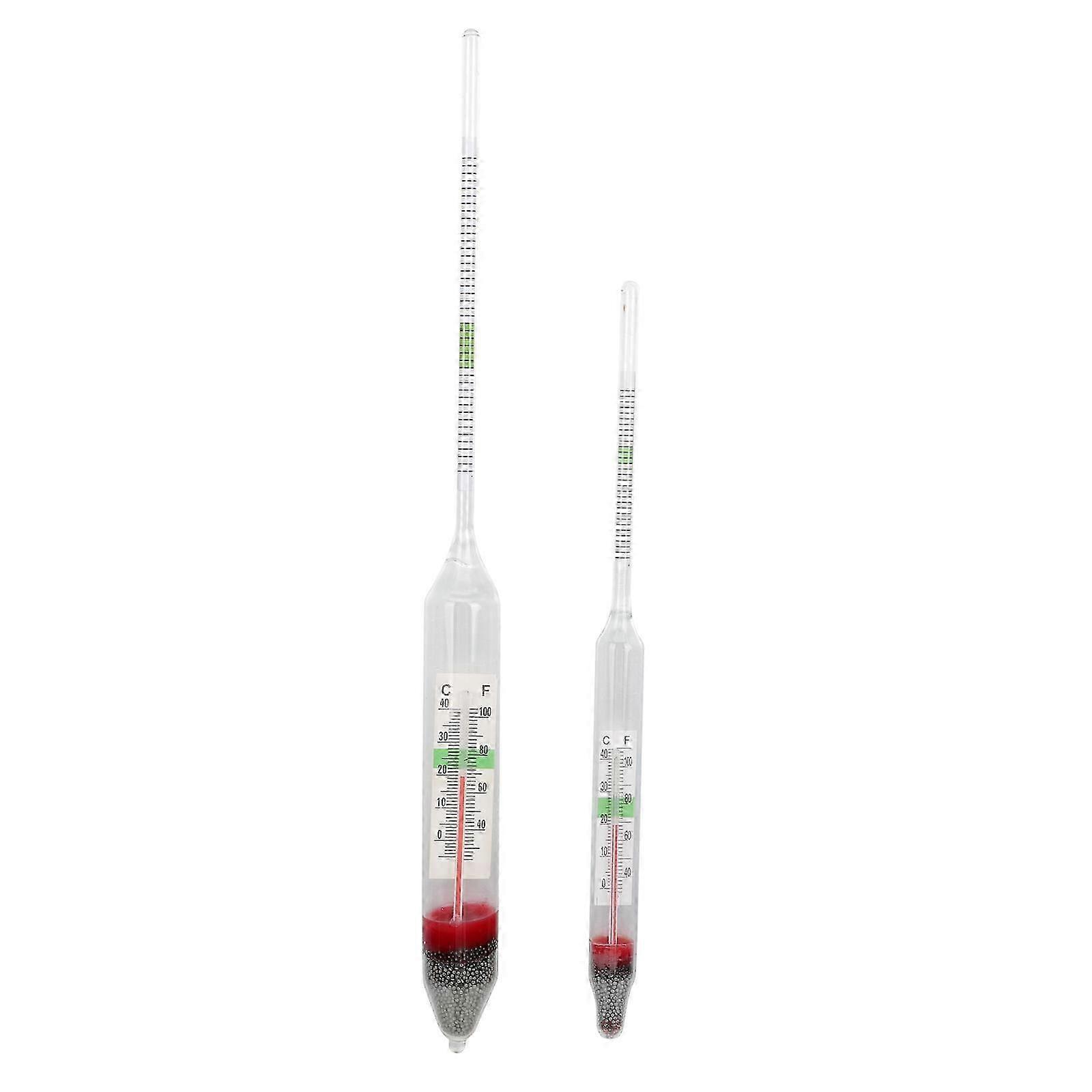Salinity Meter Glass Hydrometer for Aquarium Use with High Precision 1Set