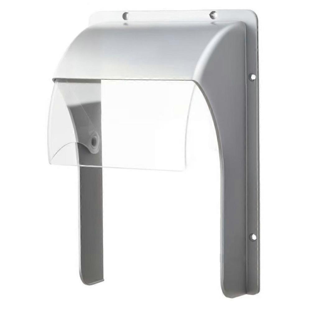 Access Control Keypad Rain Cover, Waterproof Slide Shell for Fingerprint Controller Silver