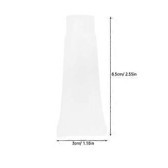 10 Stück 10 ml nachfüllbare Flasche Travel Squeeze Flasche Aufbewahrungsbehälter mit für Shampoo, Gesichtsreiniger, Toner, Handcreme, Körperlotion