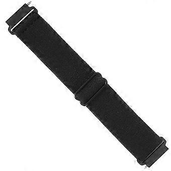 Schwarzes Nylon-Uhrenarmband als Ersatz für Smartwatch-Armband