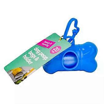 Dog Poop Bags Dispenser & Holder – Portable, Durable & Easy to Use (Includes 20)