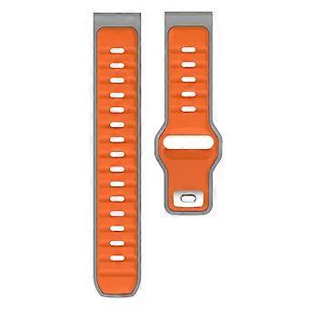 Für Huawei Watch GT 5 46mm / GT 5 Pro 46mm Silikonarmband 22mm Dual Color Sport Armband