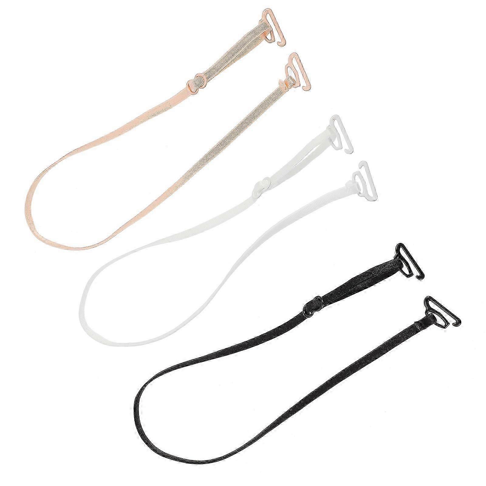 Adjustable Elastic Bra Shoulder Straps Nonslip Replacement 5Pairs