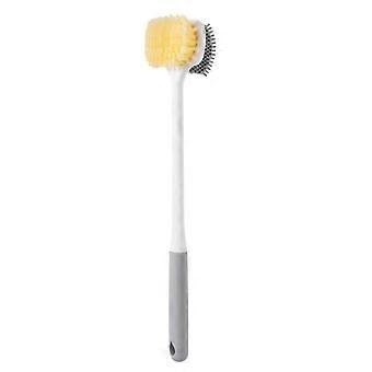 2026 Toe Cleaning Brush,Silicone Foot Scrubber for Shower with Long Handle,x