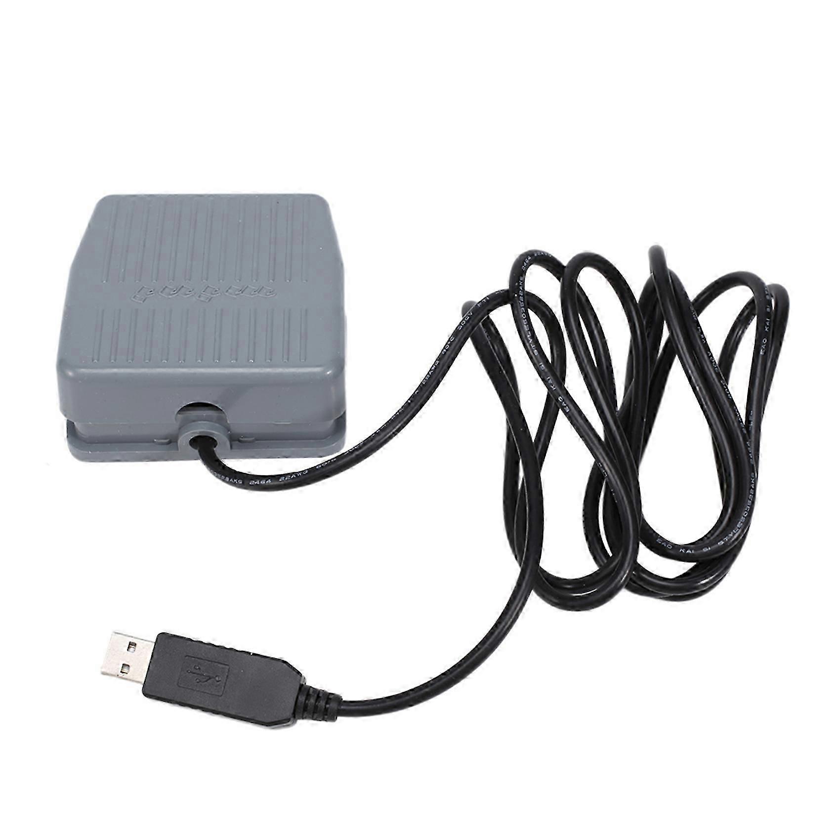 USB Foot Switch Keyboard Pedal suitable for HID PC Computer USB Action Switch Control Key Functions Mouse PC