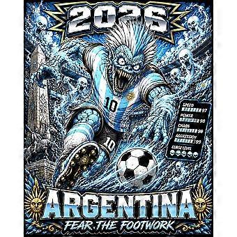 Argentina FIFA 2026 World Cup Soccer Monster jigsaw puzzle game for adults and kids SC175
