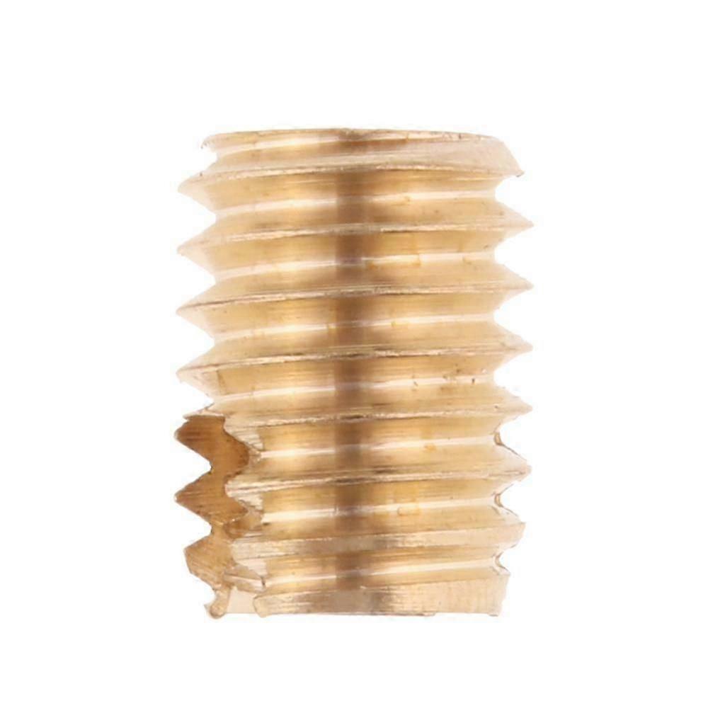 Self Tapping Threaded Brass Inserts for Soft / Hardwood And Plastic M5