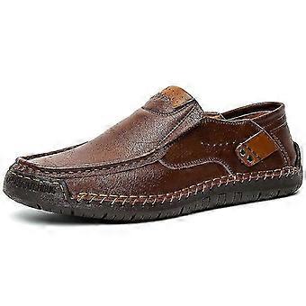 Men's Handmade Casual Leather Shoes 26-27