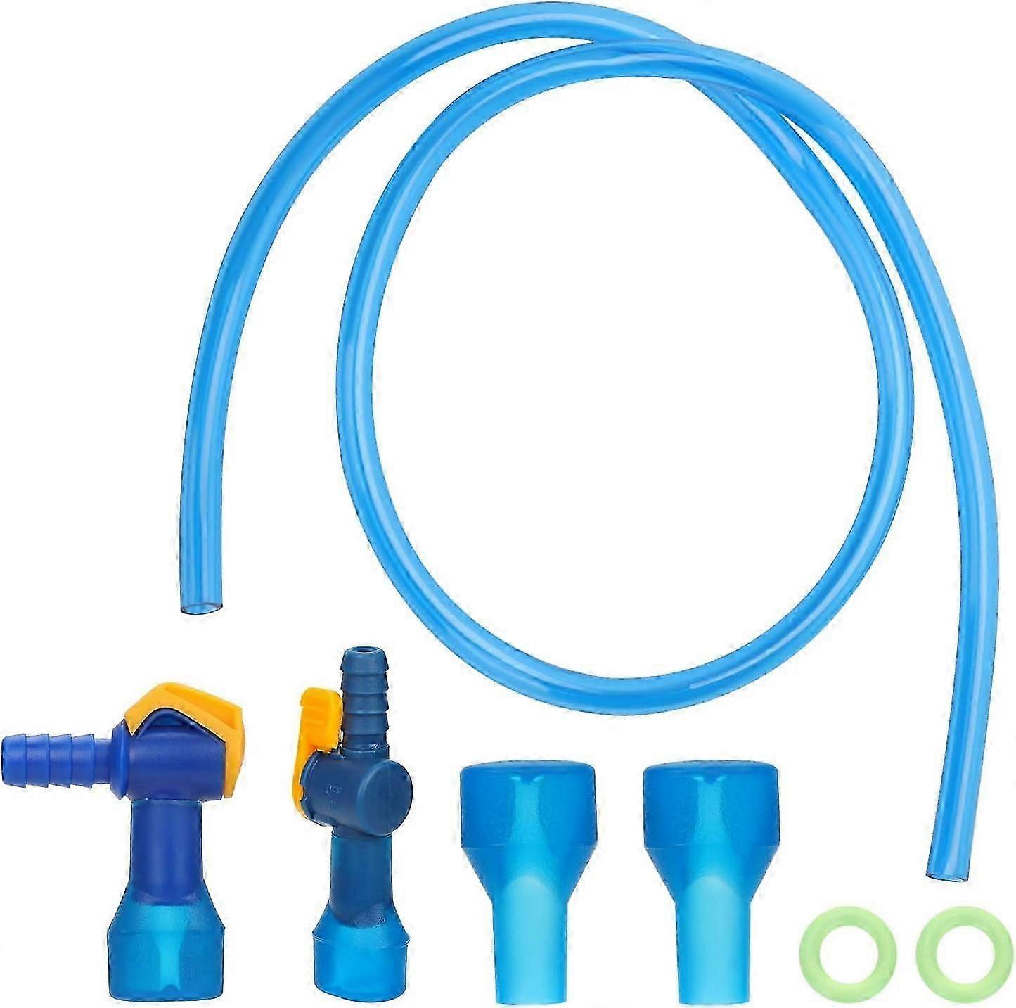 9pcs Bite Valve Replacement for Camelbak, Blue Bladder Replacement with Right