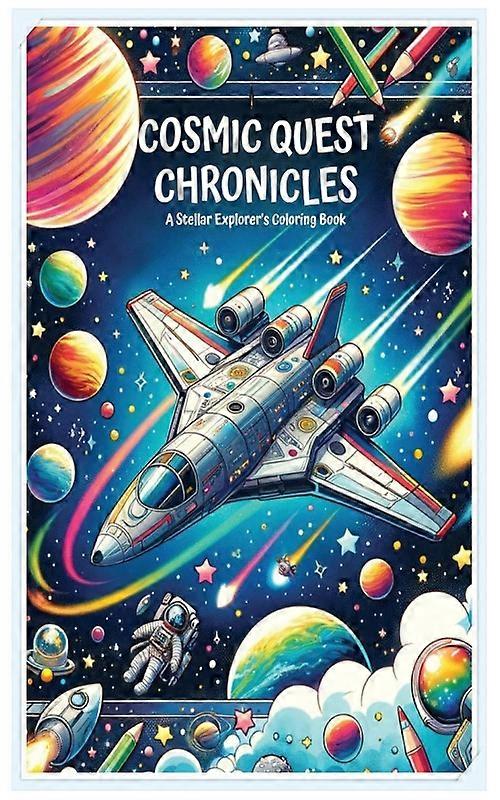 Cosmic Quest Chronicles A Stellar Space Explorers Coloring Book