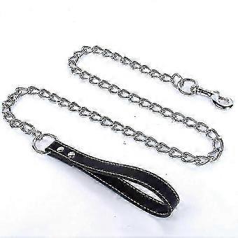 Catena per trasportino per cani da esterno, lunga 1,2 m (4 piedi), spessa 3 mm (4 mm)