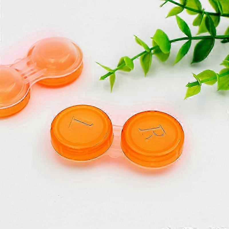 12-Piece Leak-Proof Coloured Lens Case Set
