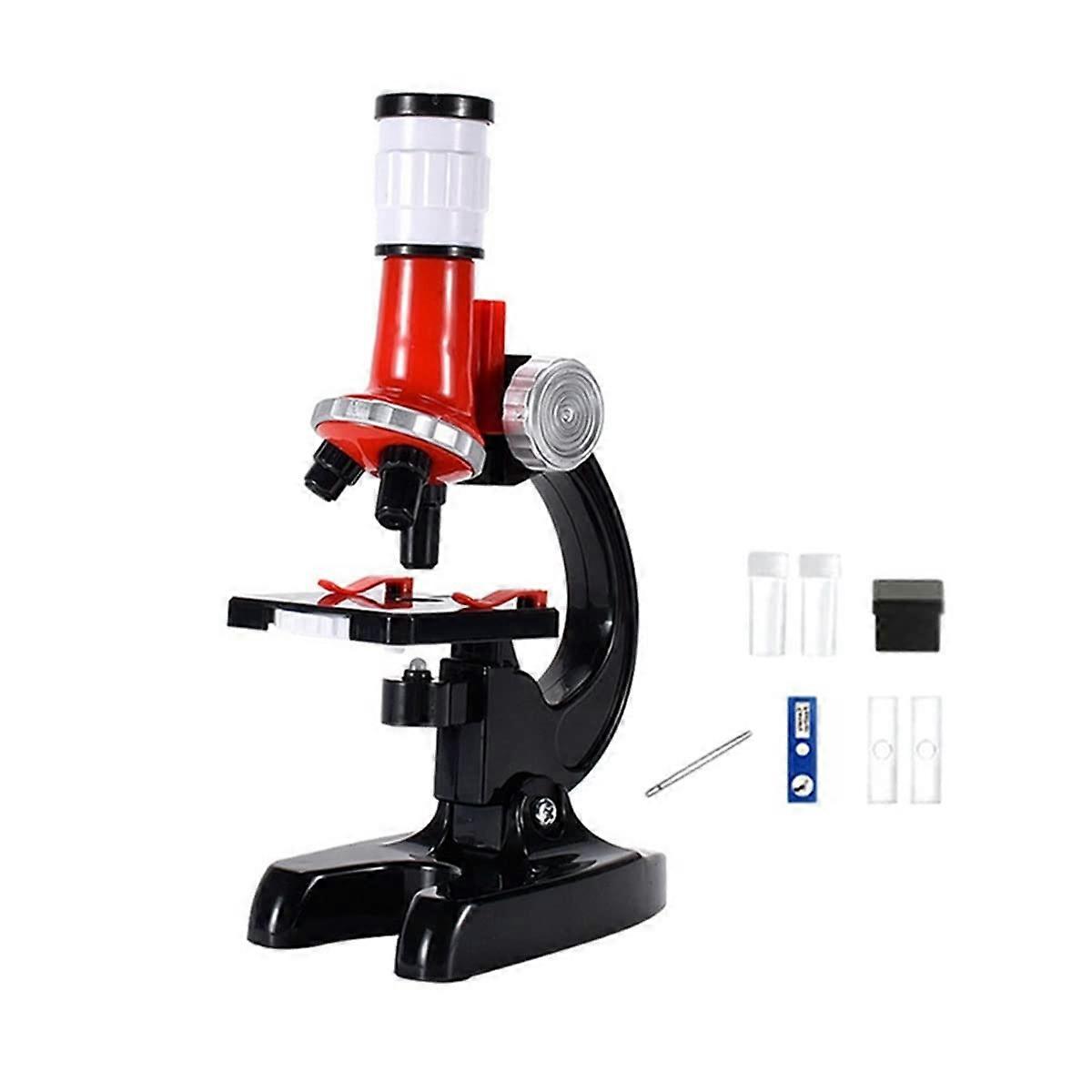 Children's Microscope Kit 1200x  Magnification with Lens Adapters STEM Educational Set