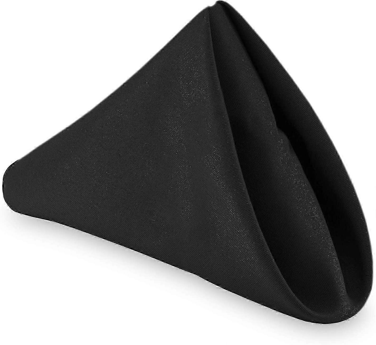 17 Inch Hemmed Polyester Dinner Napkins