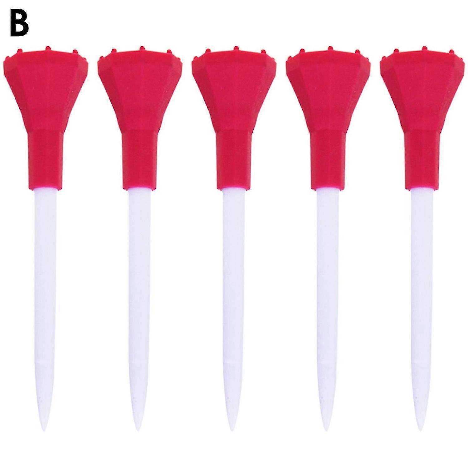 Rubber Golf Tees 87mm Low Resistance