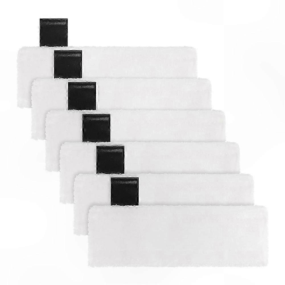 6-Pack Microfiber Mop Pads for Karcher EasyFix SC2-Compatible Cleaning Tools