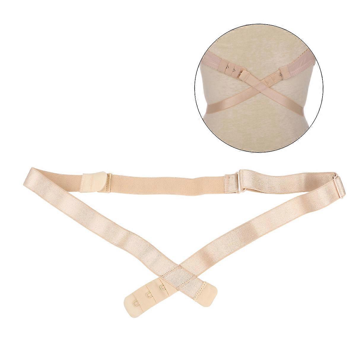 Backless Bra Strap Converter Low Back Bra Extender for 2Pcs Use