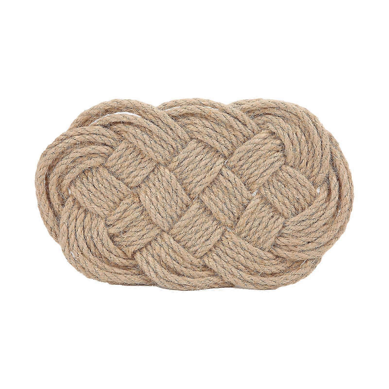 Absorbent Braided Jute Coasters