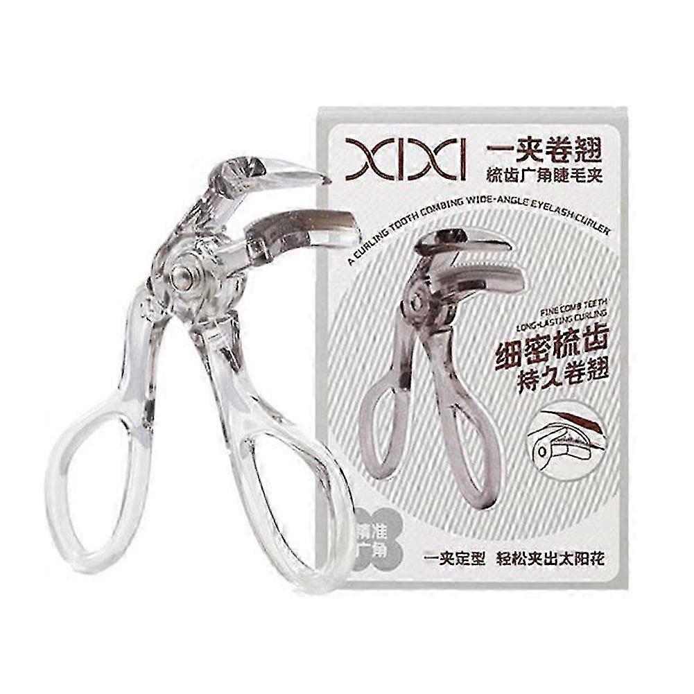 Wide-Angle Eyelash Curler With Comb