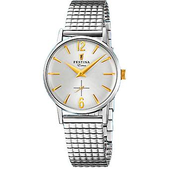 Extra Quartz Women's Watch Festin with F20256/2 Stainless Steel Bracelet