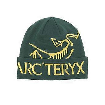 Gorro de lana Arc'teryx Bird Word Toque Green Void unisex, cálido, verde invierno