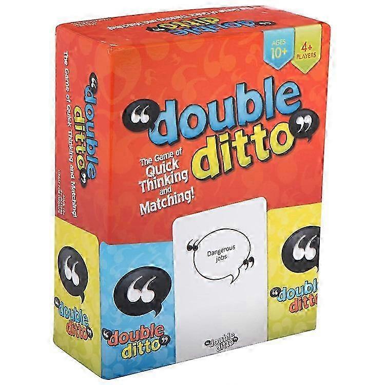 Double Ditto Two-Player Card Game