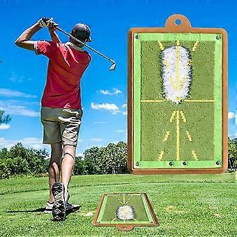 Tapis d’entraînement de golf pour la détection de swing Batting Path Feedback Tapis de pratique de golf, équipement d’aide à l’entraînement de golf Tapis d’impact de golf de qualité supérieure