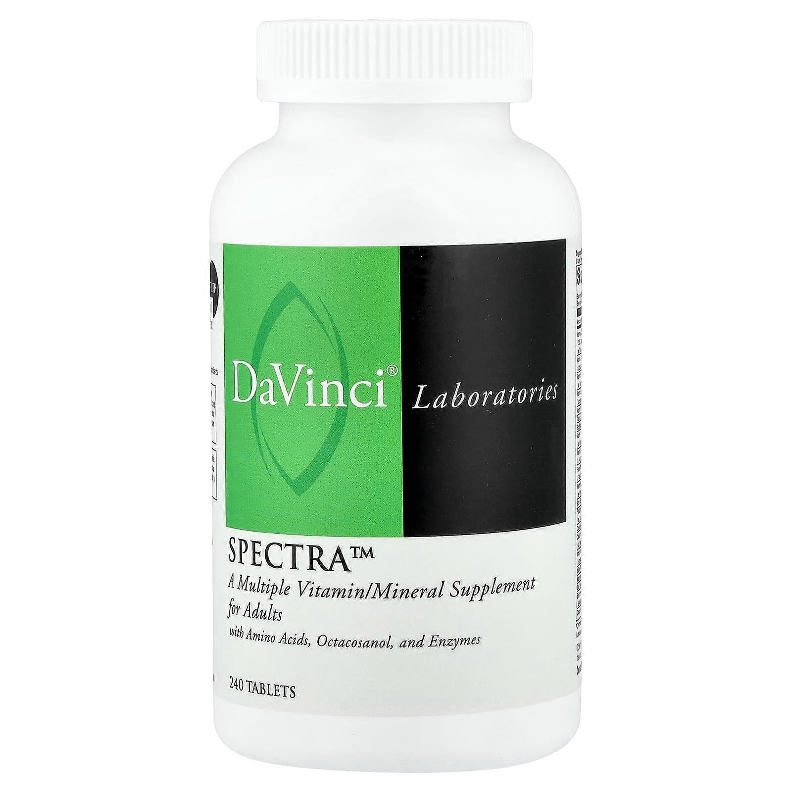 DaVinci Laboratories, Spectra , 240 Tablets