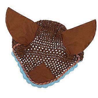 2x Breathable Cotton Crochet with Horse Ears Animal Accessory
