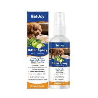 @Pet Training Spray 1 Box Anti Chew Bitter Deterrent Formula for Multi Pet Households Fits Neatly into Grooming Kits and Travel Bags