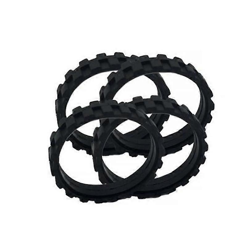 4 Ruote In Silicone Di Ricambio Per Aspirapolvere Robot – Compatibili Con Serie 500/600/700/800, I7, S9 (diam. Esterno 6,5 Cm)
