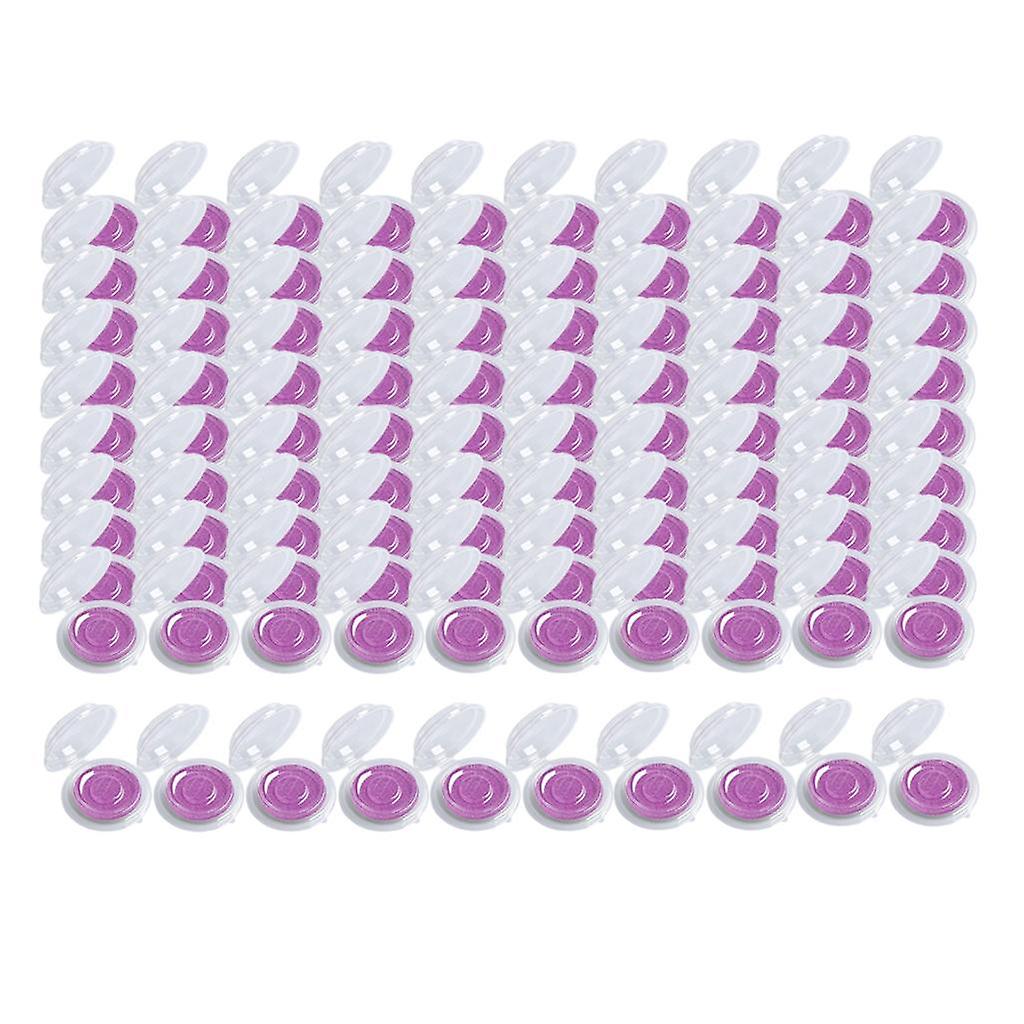 100x 3D False Eyelash Storage Box Case Eye Lashes Container Holder Organizer
