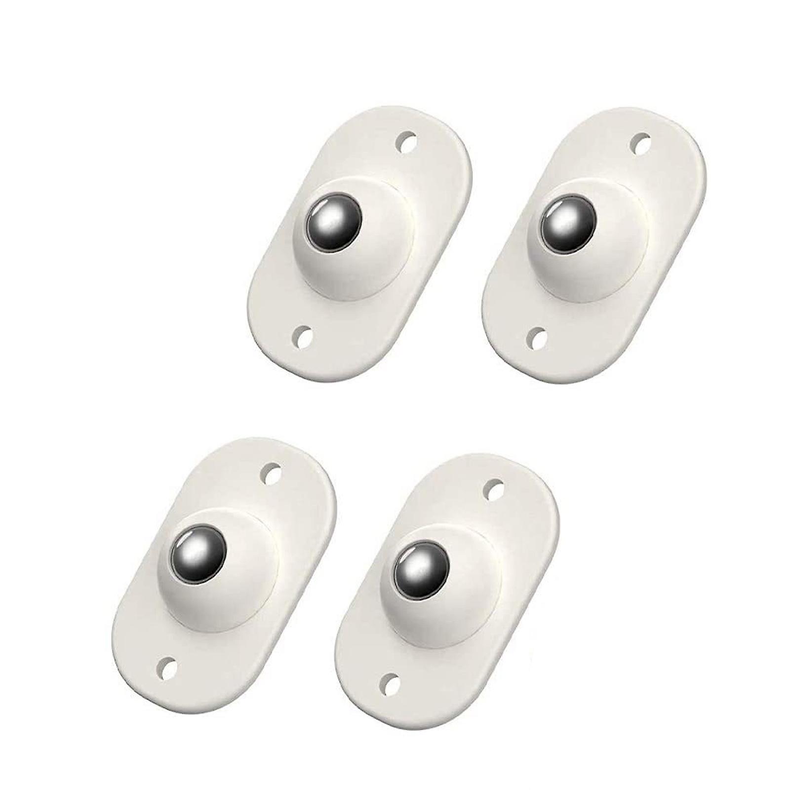 Self Adhesive Paste Pulley Boxes Caster Mini Swivel Caster Wheels (4 Pieces)