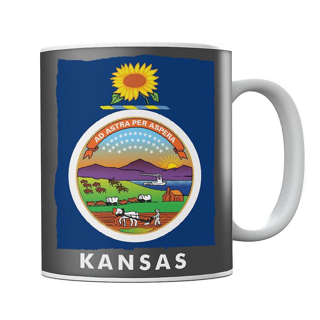 Kansas State Flag Mug
